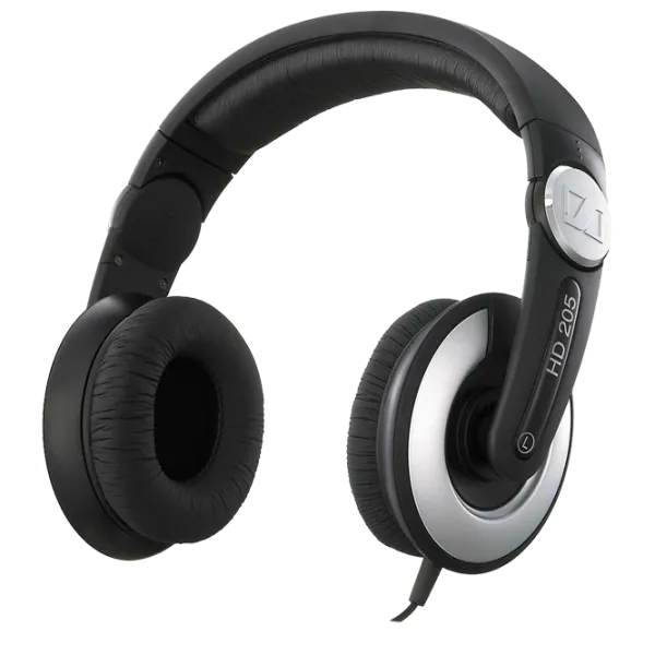 Căști Sennheiser HD 205 Silver Black Cu fir/ Personal photo 2