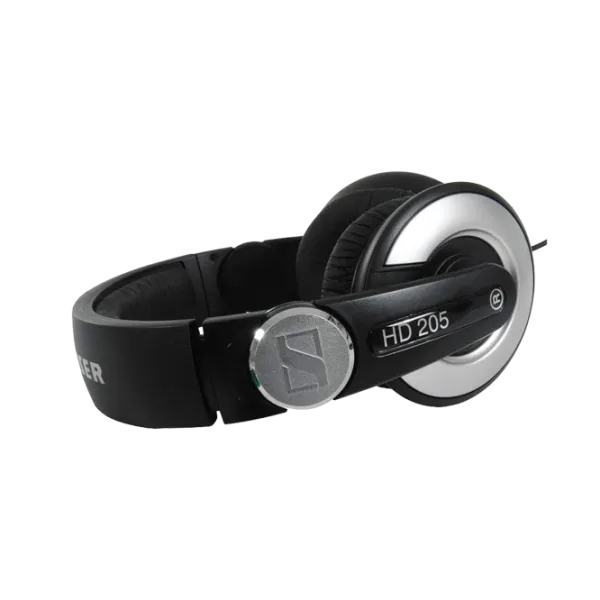 Căști Sennheiser HD 205 Silver Black Cu fir/ Personal photo 3
