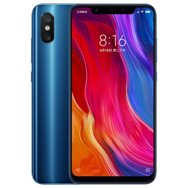 Xiaomi Mi 8 6 GB/ 256 GB/ Dual SIM/ Blue photo 2 Xiaomi Mi 8 6 GB/ 256 GB/ Dual SIM/ Blue photo 2