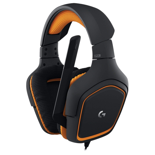 Căști Logitech G231 Black Cu fir/ Gaming photo 3 Căști Logitech G231 Black Cu fir/ Gaming photo 3