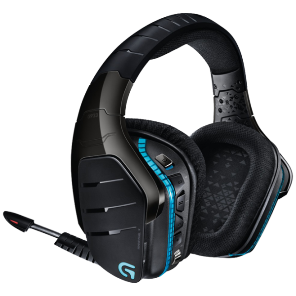 Наушники Logitech G933 Черный Беспроводные/ Игровой photo 2