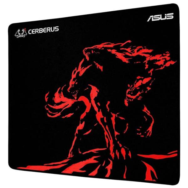 Covoraș pentru mouse Asus Cerebus Red Black photo 2
