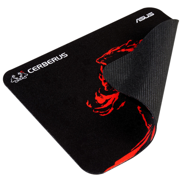 Covoraș pentru mouse Asus Cerebus Red Black photo 4