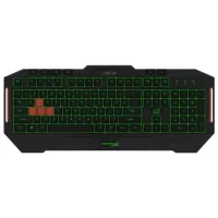 Клавиатура Asus Cerberus Проводная / Черный photo 4
