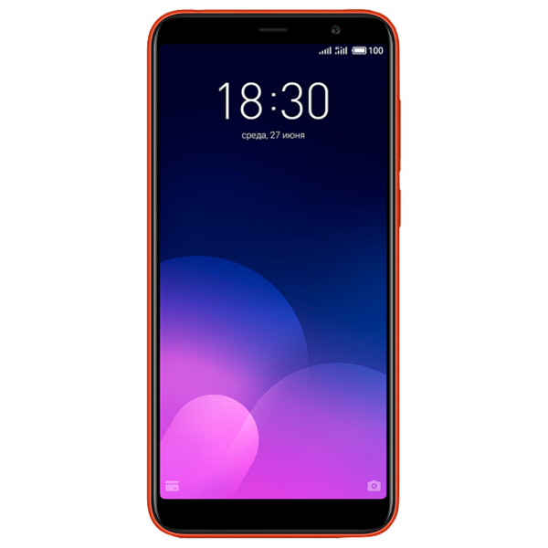 Meizu M6T 2 GB/ 16 GB/ Dual SIM/ Red photo 2 Meizu M6T 2 GB/ 16 GB/ Dual SIM/ Red photo 2