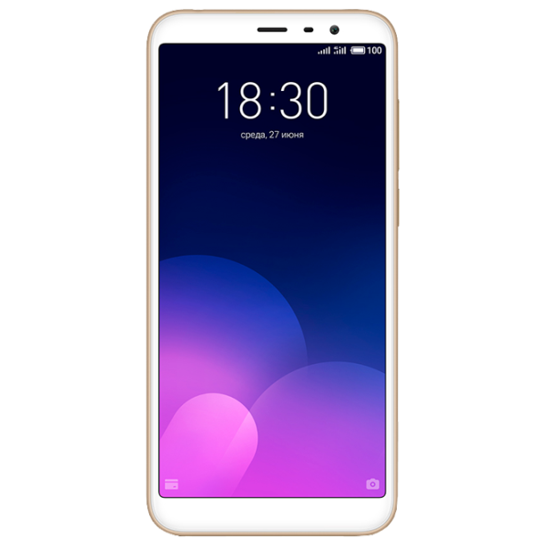 Meizu M6T 2 GB/ 16 GB/ Dual SIM/ Gold photo 2 Meizu M6T 2 GB/ 16 GB/ Dual SIM/ Gold photo 2