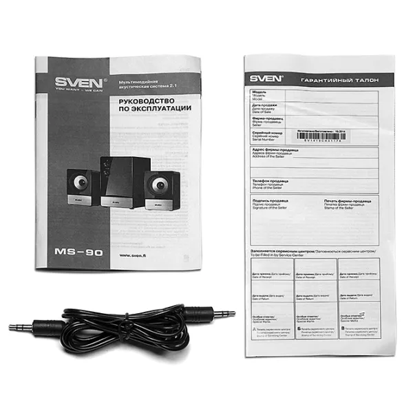 Sistem audio Sven MS-90 10 W/ Black photo 5