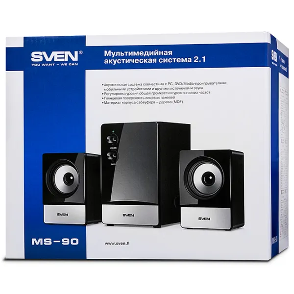 Sistem audio Sven MS-90 10 W/ Black photo 6