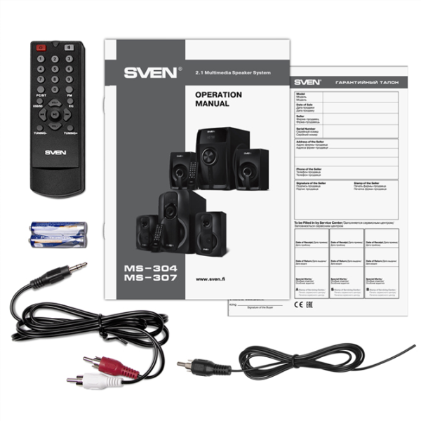 Sistem audio Sven MS-304 40 W/ Black photo 7