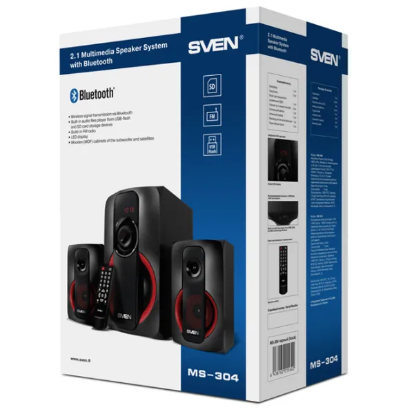Sistem audio Sven MS-304 40 W/ Black photo 8