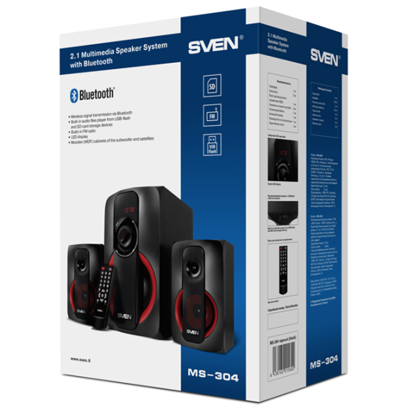 Sistem audio Sven MS-304 40 W/ Black photo 8