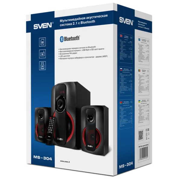 Sistem audio Sven MS-304 40 W/ Black photo 9