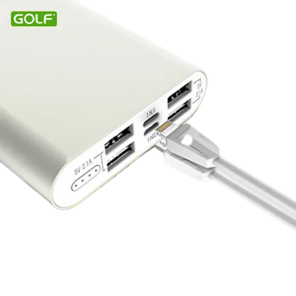 Power Bank Golf 10K Rugged 15000 мАч/ Серебристый photo 2
