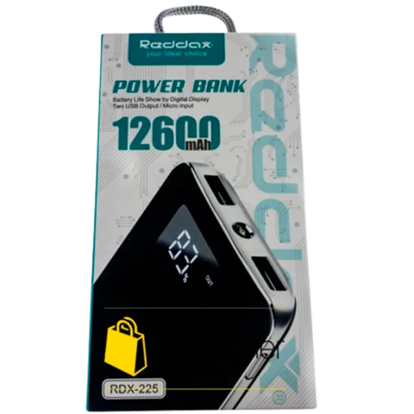 Power Bank Reddax CD01 12600 mAh/ Black photo 4