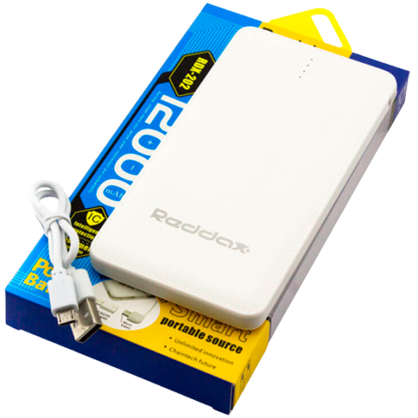 Power Bank Reddax CD01 12000 мАч/ Белый photo 3