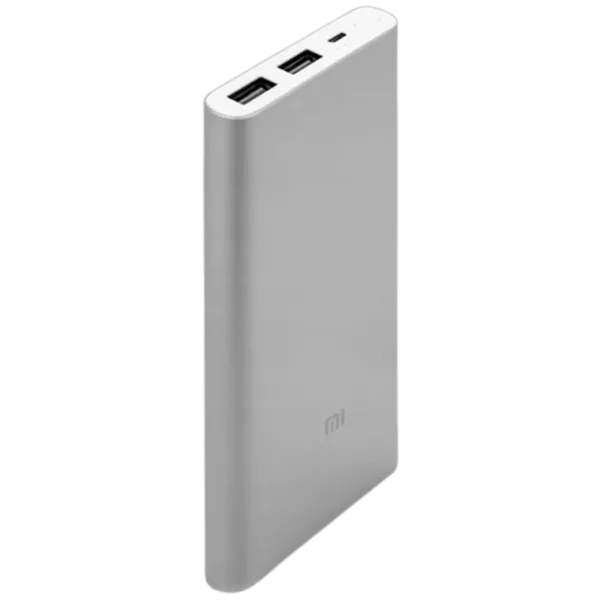 Power Bank Xiaomi Mi 2S 10000 мАч/ Серебристый photo 2 Power Bank Xiaomi Mi 2S 10000 мАч/ Серебристый photo 2