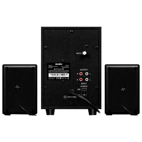 Sistem audio Sven MS-110 10 W/ Black photo 6