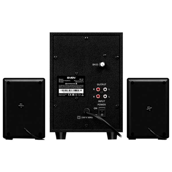 Sistem audio Sven MS-110 10 W/ Black photo 6