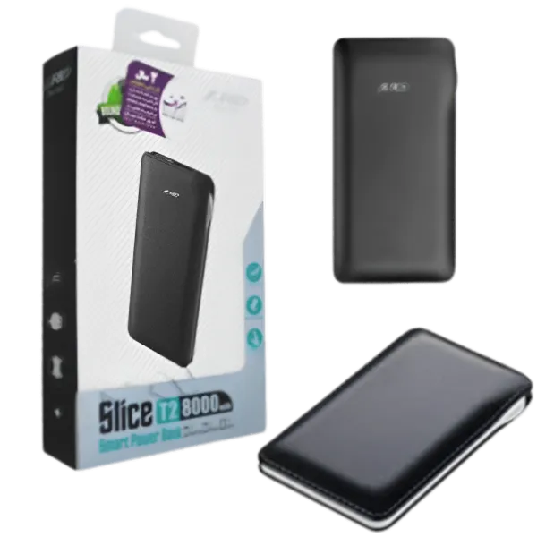 Acumulator extern F&D Slice T2 8000 mAh/ Black photo 5