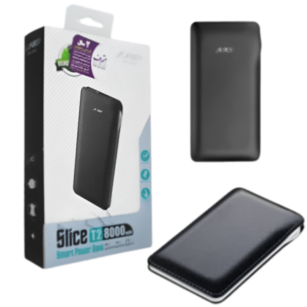 Acumulator extern F&D Slice T2 8000 mAh/ Black photo 5