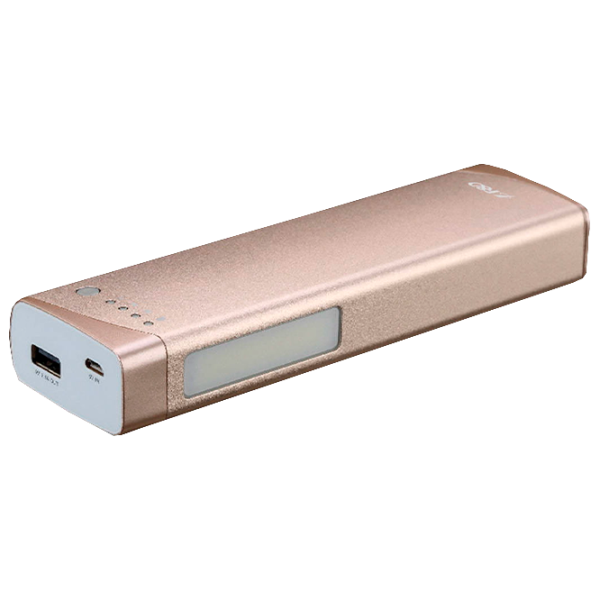Power Bank F&D Lunar P2 10400 mAh/ Gold photo 2