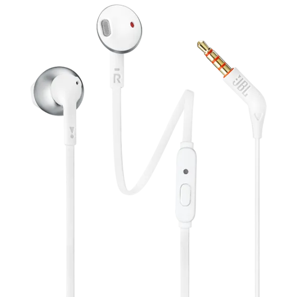 Căști JBL T205 Chrome Silver Cu fir/ Personal photo 3