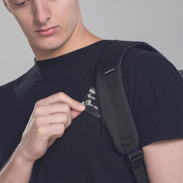 Rucsac XD-Design Bobby Urban anti-theft 15.6"/ Black Gray/ 27 l photo 5