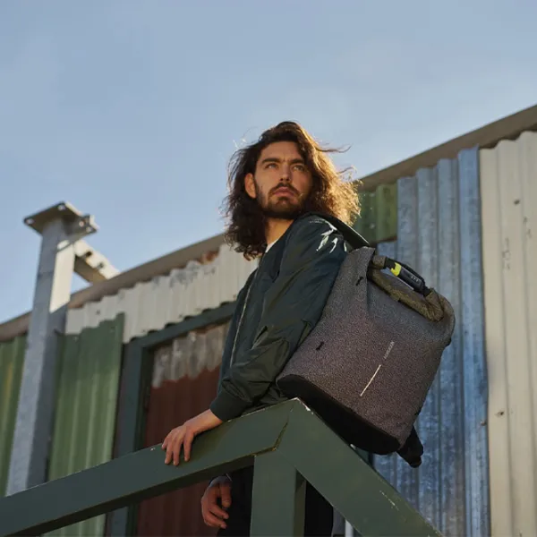 Rucsac XD-Design Bobby Urban anti-theft 15.6"/ Black Gray/ 27 l photo 6