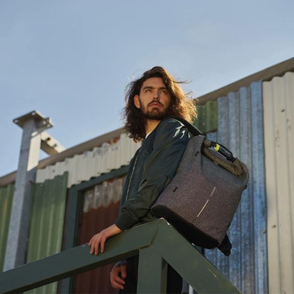 Rucsac XD-Design Bobby Urban anti-theft 15.6"/ Black Gray/ 27 l photo 6