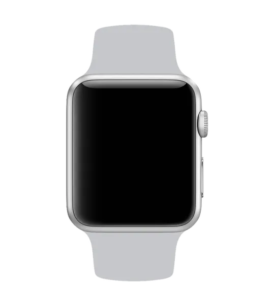 Ремень Apple Watch Sport Band Фторэластомер/ 42 mm/ Серебристый photo 5