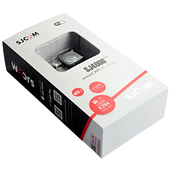 Экшн-камера SJCAM SJ4000 WiFi 12 МП / 900 мАч / Черный photo 4