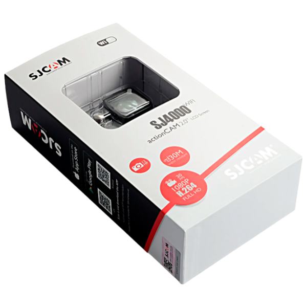 Экшн-камера SJCAM SJ4000 WiFi 12 МП / 900 мАч / Черный photo 4