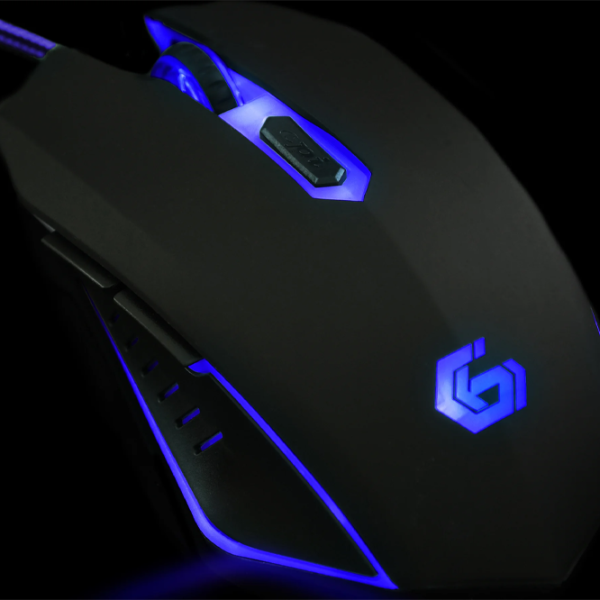 Mouse Gembird MUSG-001-B USB/ Black photo 5
