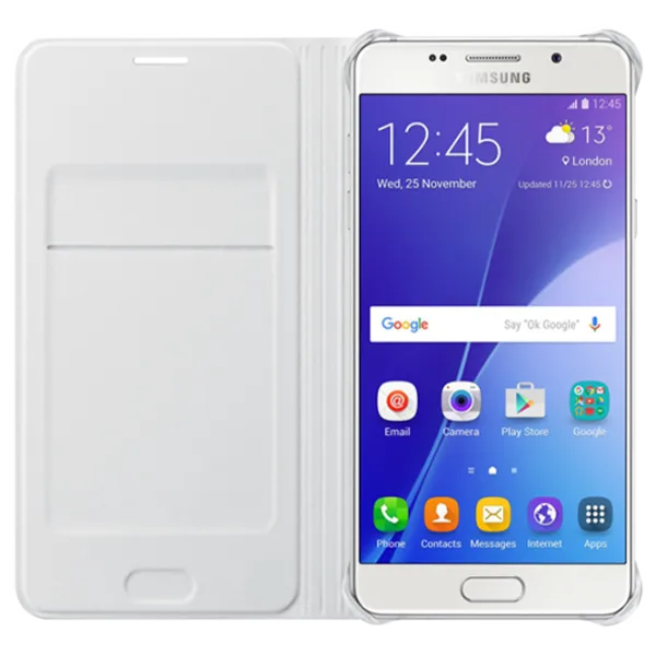 Чехол для смартфона Samsung Galaxy A5 (2016) Samsung/ Flip Wallet/ PP/ Белый photo 4