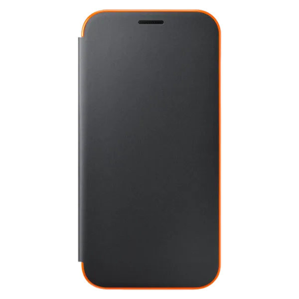 Husă pentru smartphone Samsung Galaxy J7 (2017) Samsung/ Flip Cover/ PU/ Neon Black photo 2