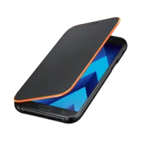 Husă pentru smartphone Samsung Galaxy J7 (2017) Samsung/ Flip Cover/ PU/ Neon Black photo 4