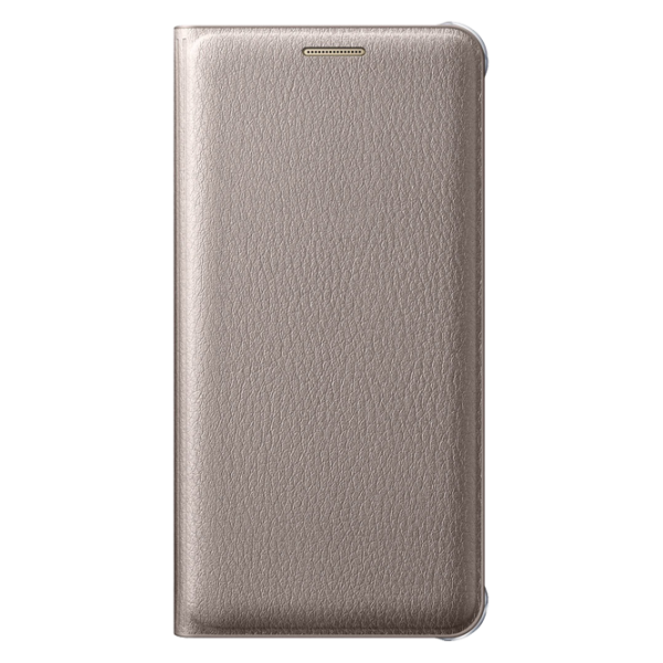 Чехол для смартфона Samsung Galaxy A3 (2016) Samsung/ Flip Wallet/ PP/ Золотой photo 2