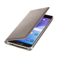 Husă pentru smartphone Samsung Galaxy A3 (2016) Samsung/ Flip Wallet/ PP/ Gold photo 4