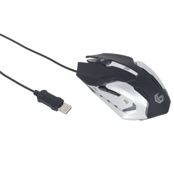 Мышь Gembird MUSG-07 USB/ Черный photo 4