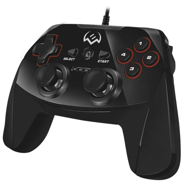 Gamepad Sven GC-250 Cu fir/ 11 buttons/ Black photo 2 Gamepad Sven GC-250 Cu fir/ 11 buttons/ Black photo 2