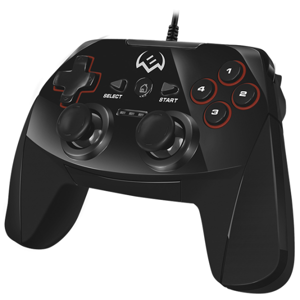 Gamepad Sven GC-250 Cu fir/ 11 buttons/ Black photo 2 Gamepad Sven GC-250 Cu fir/ 11 buttons/ Black photo 2