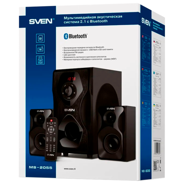 Sistem audio Sven MS-2055 55 W/ Black photo 7