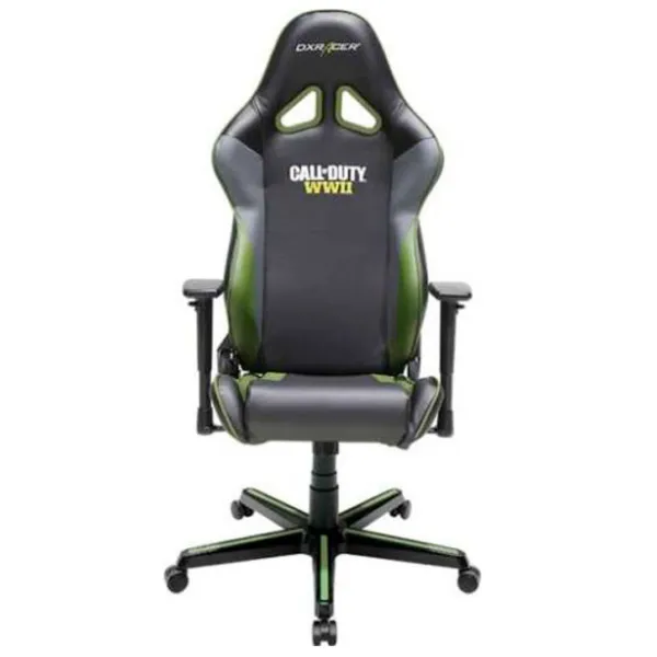 Scaun Gaming DXRacer Racing Call Of Duty Green Black photo 3