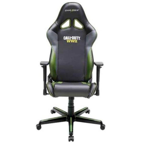 Scaun Gaming DXRacer Racing Call Of Duty Green Black photo 3