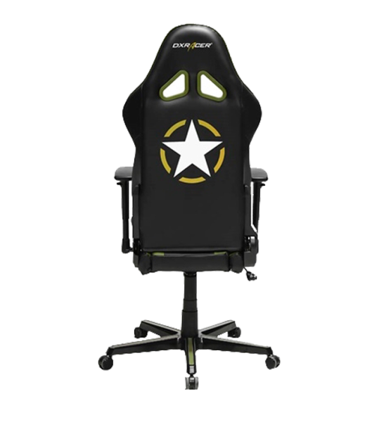 Scaun Gaming DXRacer Racing Call Of Duty Green Black photo 4