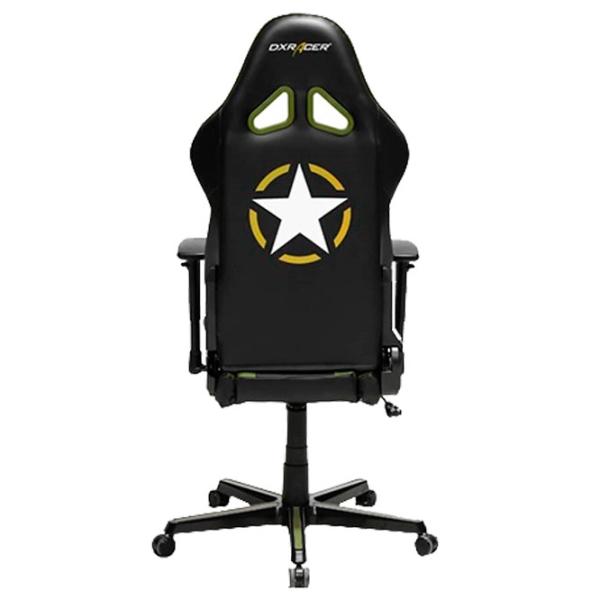 Scaun Gaming DXRacer Racing Call Of Duty Green Black photo 5