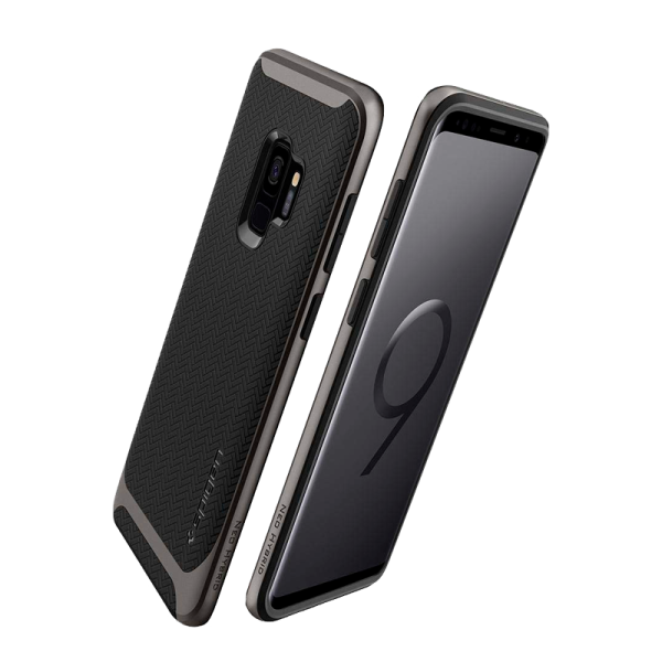 Husa Samsung Galaxy S9 Spigen Back/ TPU/PC/ Black photo 2