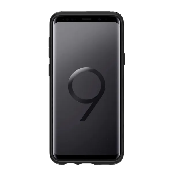 Husa Samsung Galaxy S9 Spigen Back/ TPU/PC/ Black photo 3