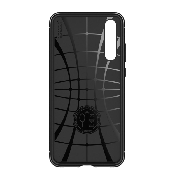 Husa Huawei P20 Spigen Back/ TPU/ Black photo 4