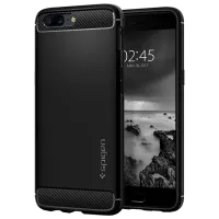 Husă pentru smartphone OnePlus 5 Spigen/ Back/ TPU/ Black photo 2